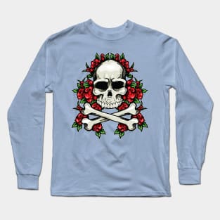 Skull N Roses Long Sleeve T-Shirt